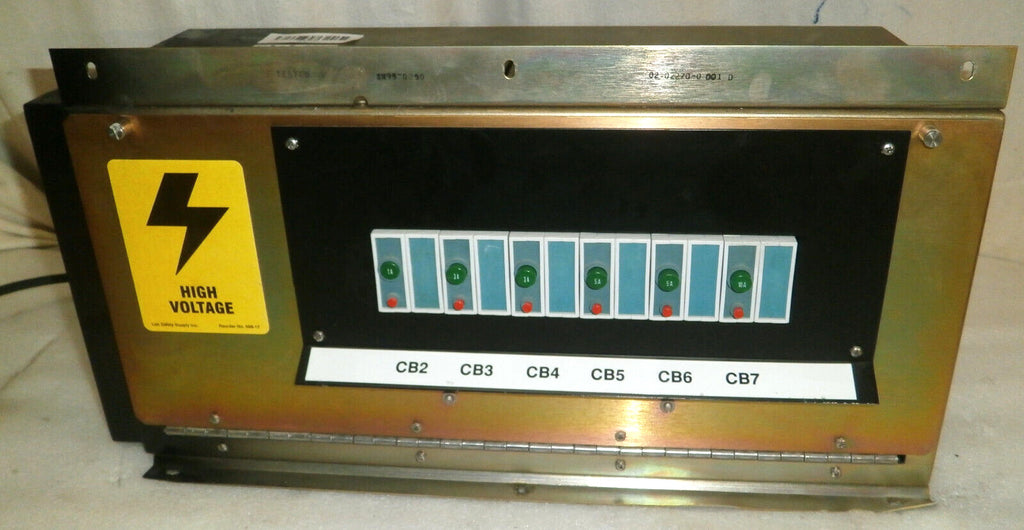 ASP Sterrad 100S Sterilizer 02-02270-0-001 Main Power Supply Enclosure Assembly