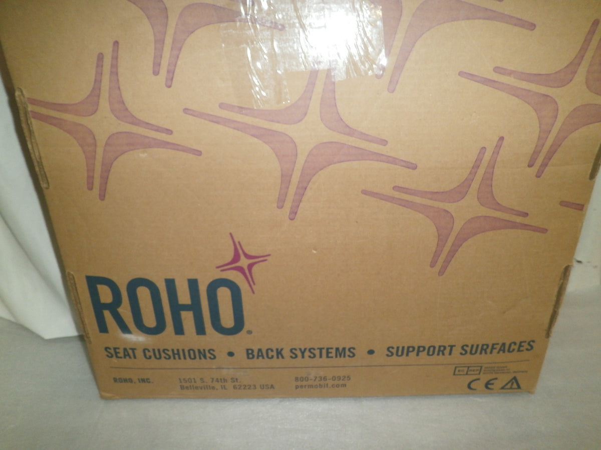 ROHO Wheelchair Cushion QS1110C Size 20.25x19.5" W/Cover and Pump Good Condition