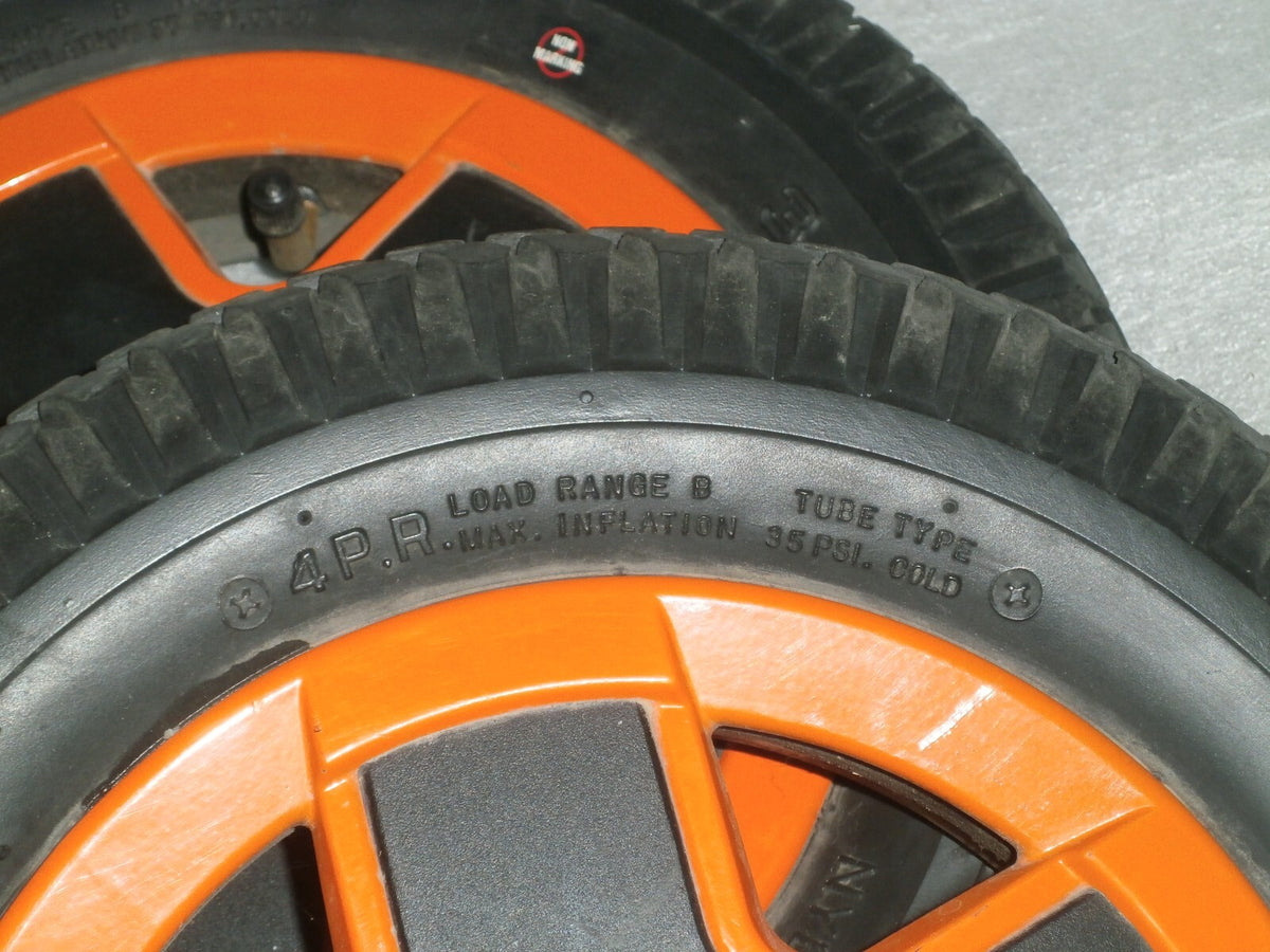 Pair of Wheels Air Primo POWERTRAX 3.00-8 Very Good Condition