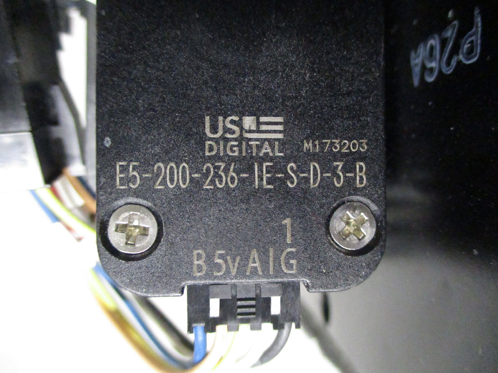 MOTOR WITH USDIGITAL E5-200-236-IE-S-D-3-B Encoder OF SIEMENS DIMENSION VISTA500