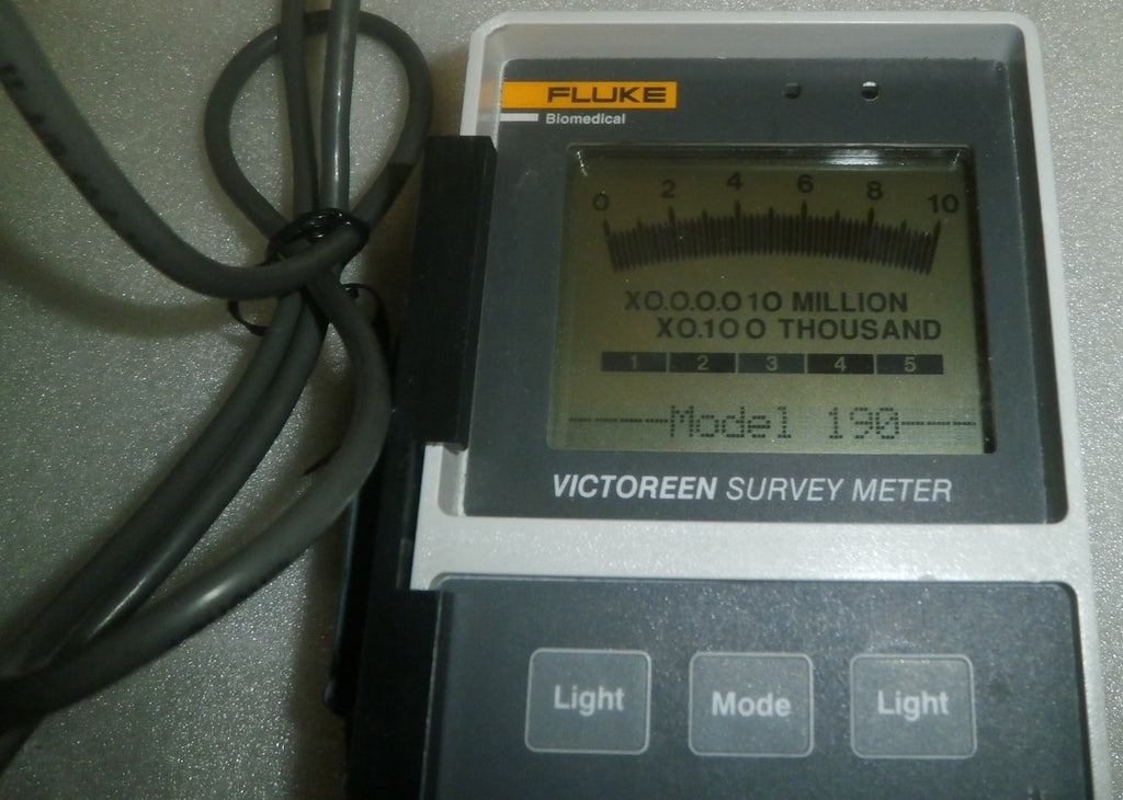 Fluke Victoreen Survey Meter 190N-SI With RP-N Chamber