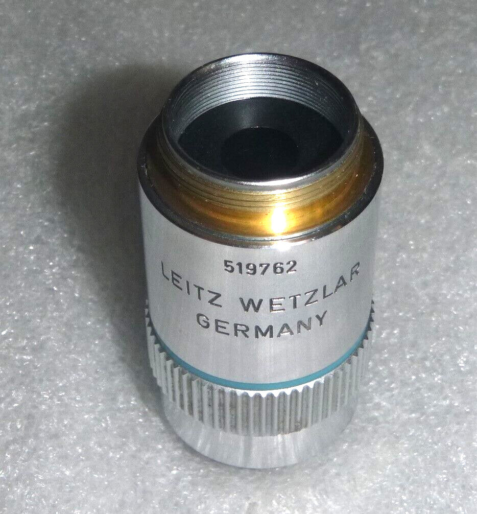 LEITZ WETZLAR GERMANY 519762 EF 40/0.65 160/0.17 MICROSCOPE OBJECTIVE
