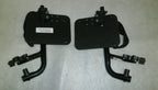SET OF 2 WHEELCHAIR FOOT REST FRAME NEW CONDITION HEAVY DUTY DIMENSION AS PHOTO