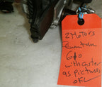 TWO WHEELCHAIR MOTOR QUANTUM DRVASMB1904 AND DRVASMB1903 WITH CASTERS AS PICTURE