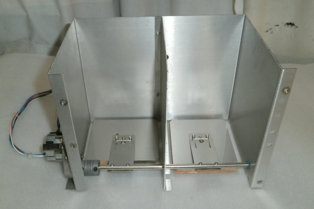 VARIAN CP-3800 CHAMBER GATE AND MOTOR AS PHOTO