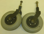 STORM SERIES ARROW POWER WHEELCHAIR FORKS AND 7 INCH CASTERS SOLID GOOD