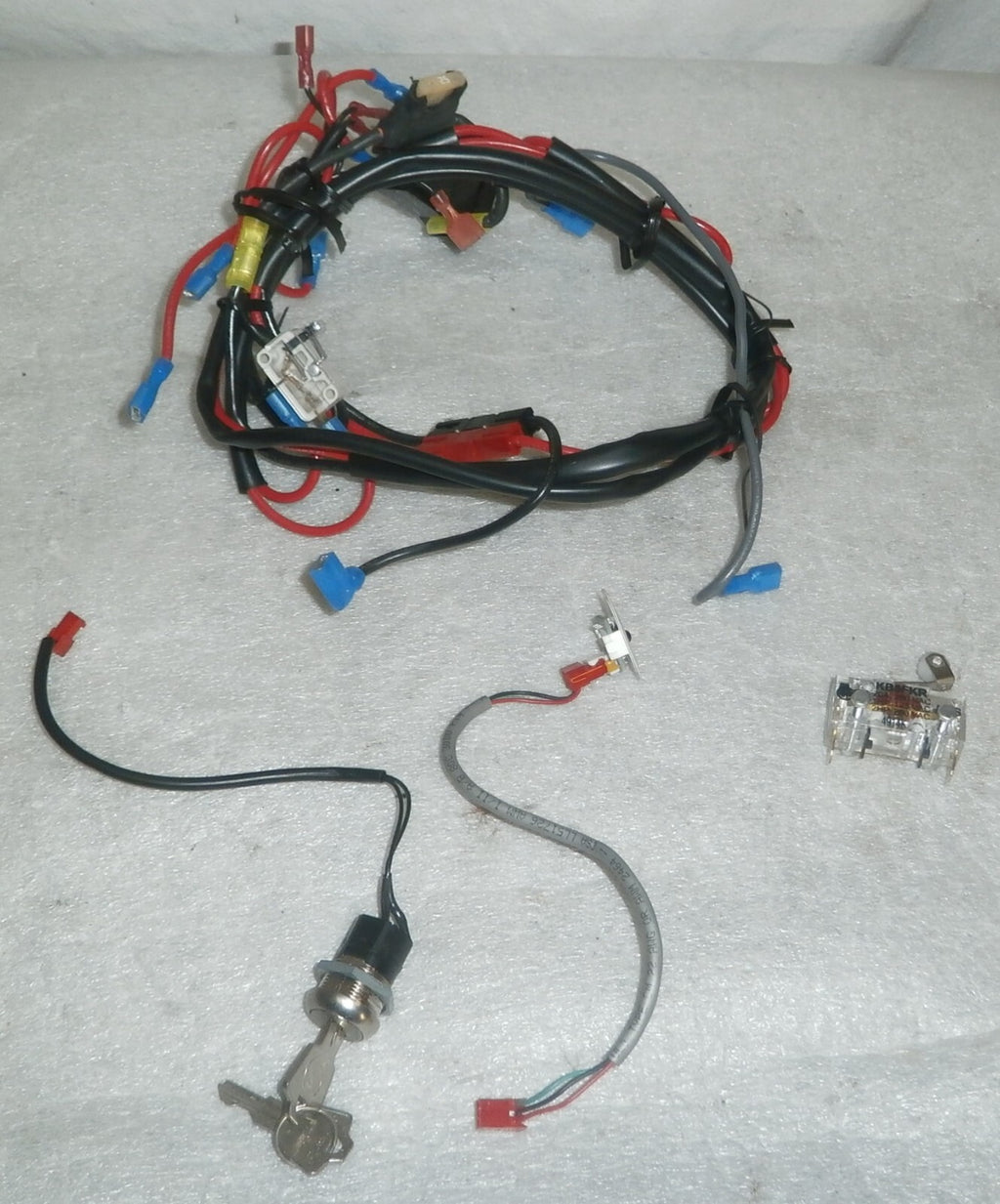 BRUNO SRE-3000/ SRE3050 MAIN SWITCH CABLES W/ POWER SWITCH KEYS & PUSH BUTTON