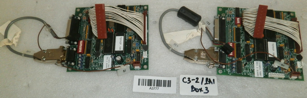 Lot of 2 ASP Sterrad 100S 316093-9001 Rev D Control Board with Connector