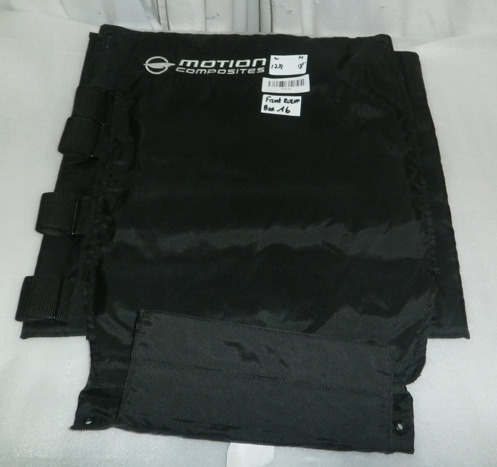 Motion Wheelchair Fabric Adjust Back cover Upholstery Size 17-18" Good Condition