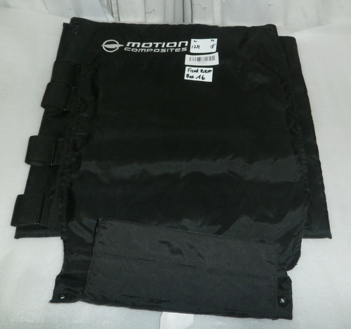 Motion Wheelchair Fabric Adjust Back cover Upholstery Size 17-18" Good Condition
