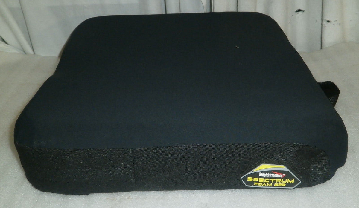 Stealth Product Spectrum Foam SPP Wheelchair Cushion Size 15X16" W/ Cover