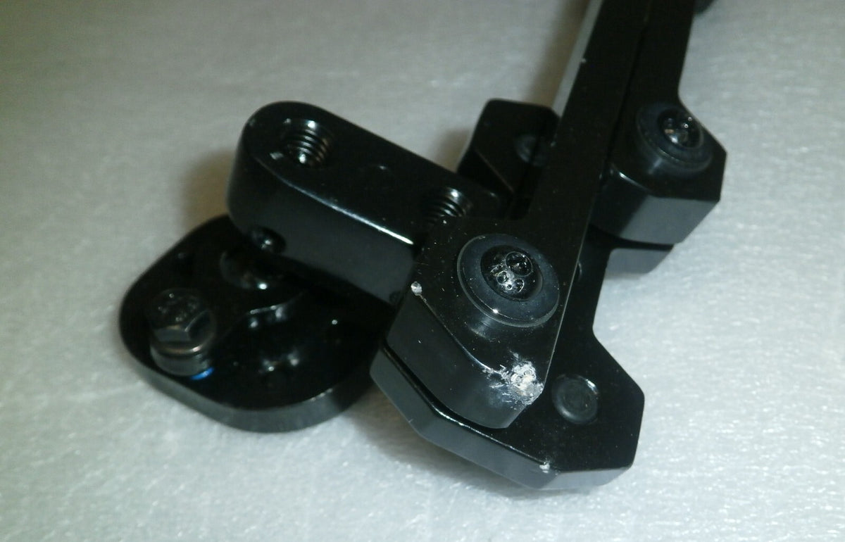 PRIDE JOYSTICK MOUNTING BRACKET ASSY SWING AWAY MEC1712220 REV A W/ SCREWS
