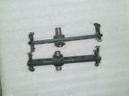 Pair of Quickie Zippy Wheelchair Axle Plates as Photo