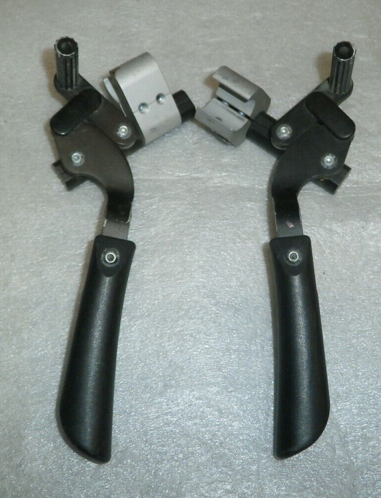 Wheel Locks Wheelchair Long Hand Brake Pull Push Assembly Pair Left Right