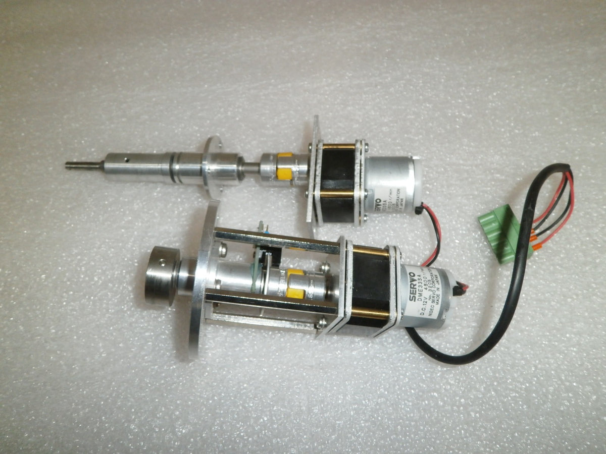 lot of 2 servo motors DME33SA -MADE IN JAPAN GOOD WORKING CONDITION.