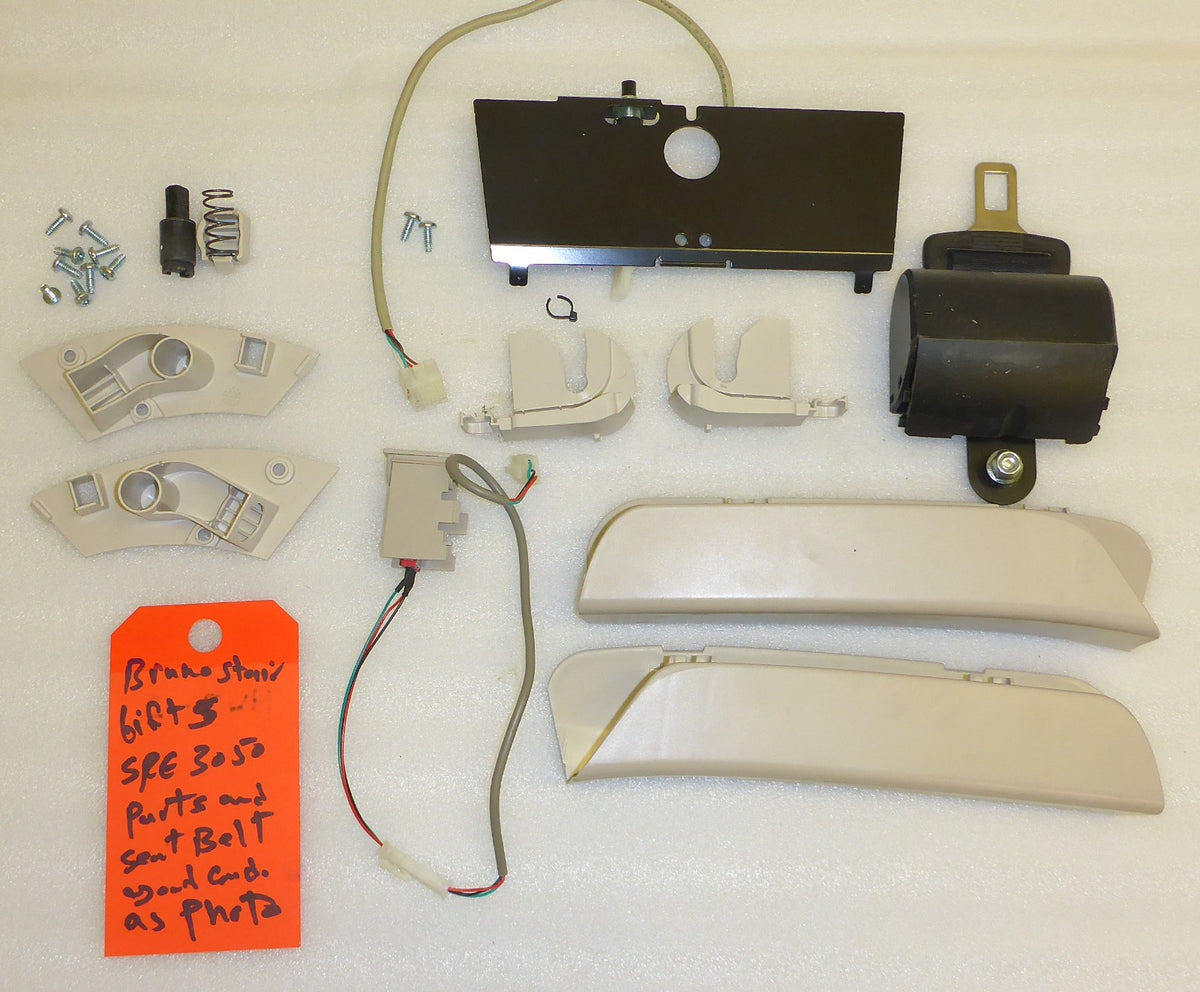 BRUNO STAIR LIFT SRE 3050 SEAT BELT AND PARTS AS PHOTO USED GOOD CONDITION