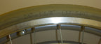 LOT OF TWO-ONE HAND DRIVE WHEELS 24 INCH FOR MYON WHEELCHAIR USED GOOD CONDITION