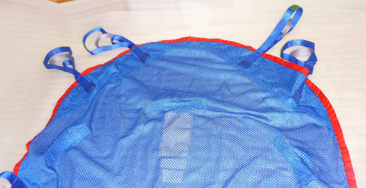 UNIVERSAL MESH H-S SMALL SIZE PATIENT SLING USED GOOD CONDITION AS PHOTO