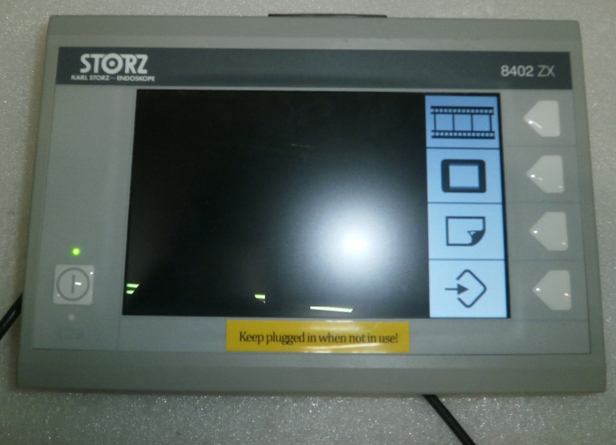 Storz 8402ZX Monitor with Power Supply & 8402X C-MAX Video Module