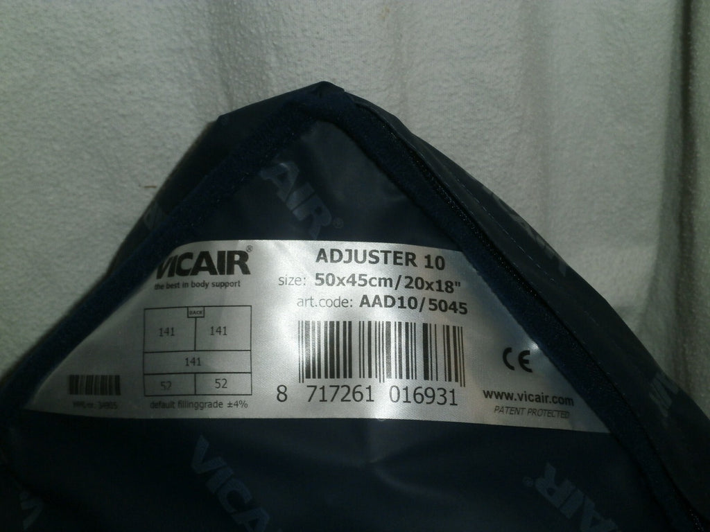 VICAIR CUSHION ADJUSTER 10 ART CODE AAD10/5045 WITH COVER 20x18 INCH