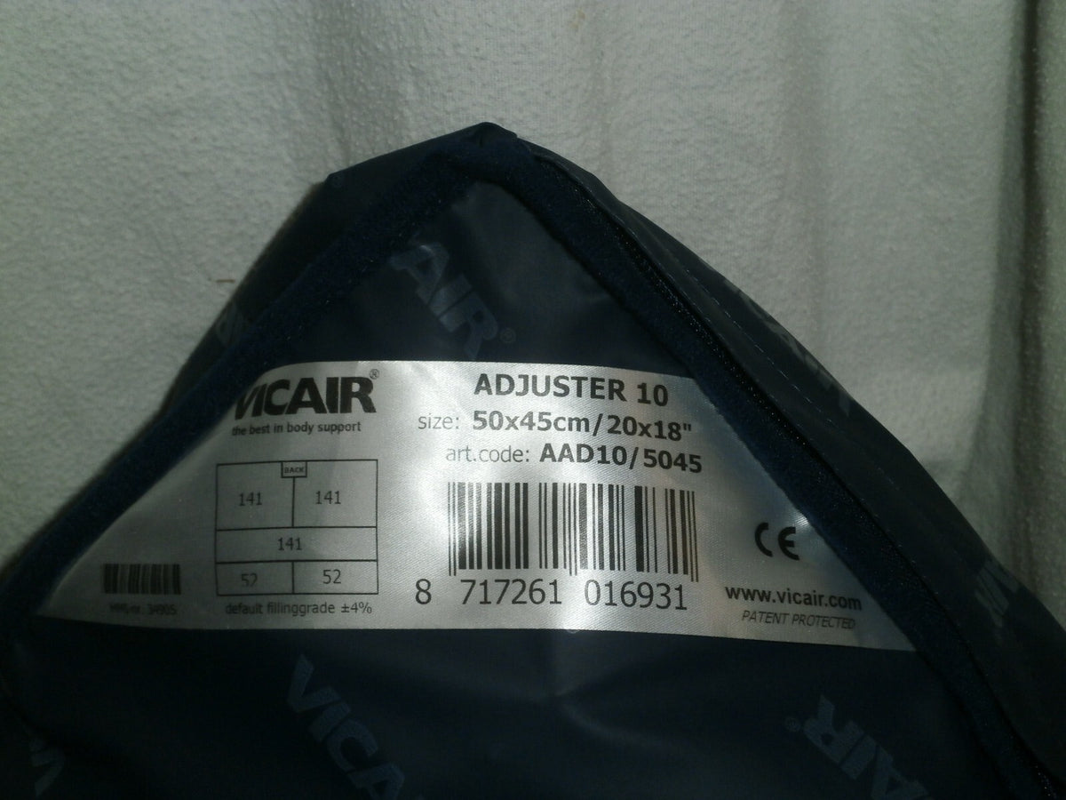 VICAIR CUSHION ADJUSTER 10 ART CODE AAD10/5045 WITH COVER 20x18 INCH