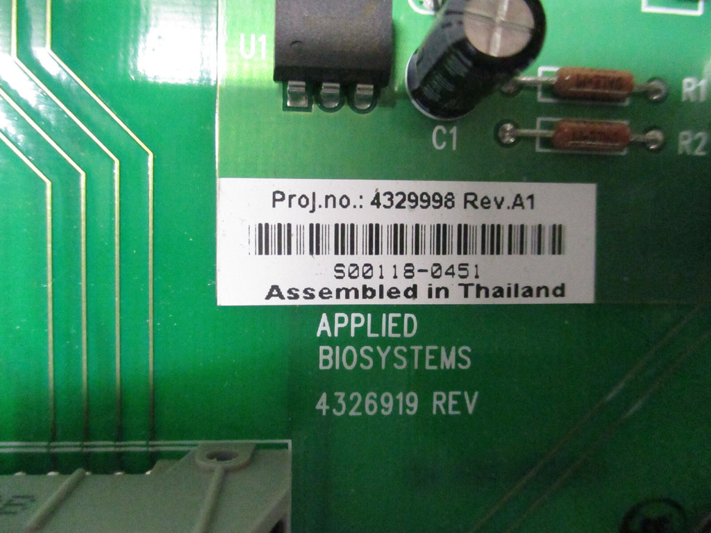 power filter sn 4326919 rev FROM DETECTION SYSTEM API PRISM AB APPLIED BIOSYSTE