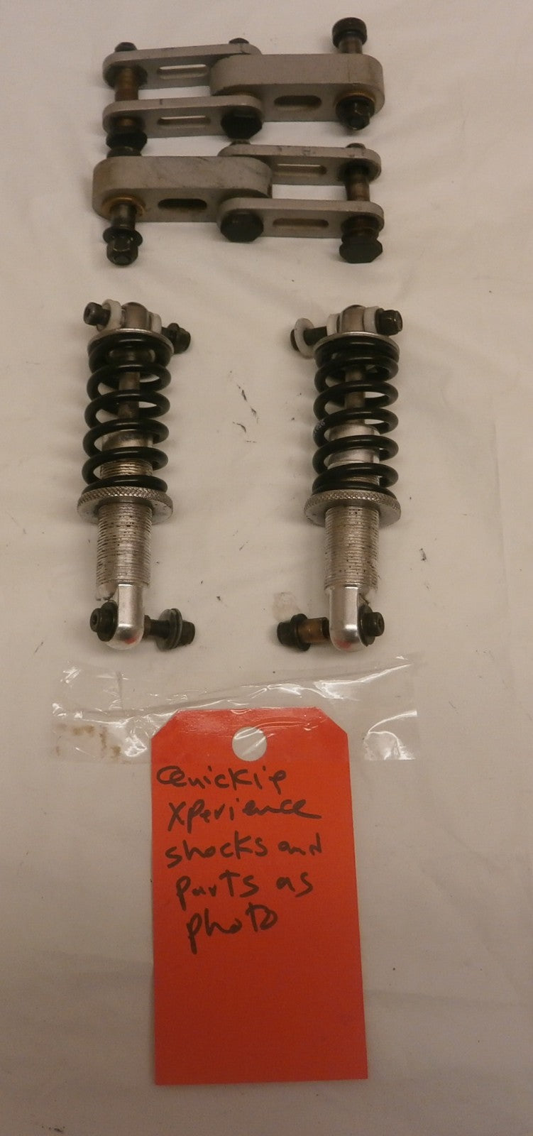 QUICKIE XPERIENCE WHEELCHAIR SHOCKS AND PARTS AS PHOTO