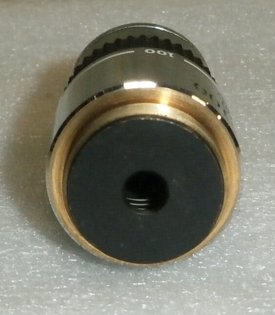Olympus SPlan 100X 1.25 Oil 160/0.17 116672 Microscope Objective