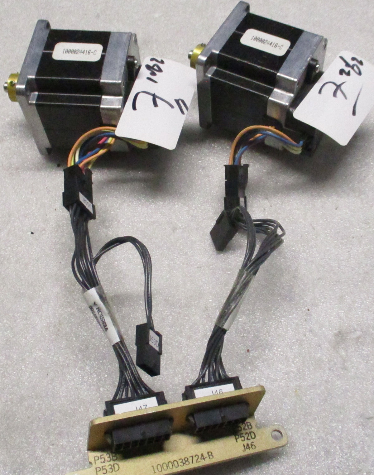 2 X MINEBEA MATSUSHITA 23KM-K035-73W HYBRID STEPPER MOTOR FROM SIEMENS VISTA500