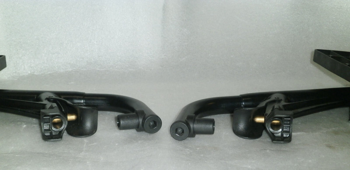 SET OF 2 WHEELCHAIR FOOT REST FRAME DIMENSION AS PHOTO