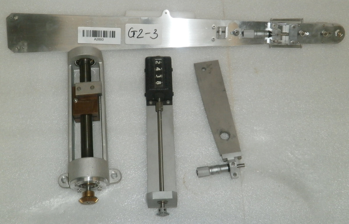 Starrett tools with parts as pictures