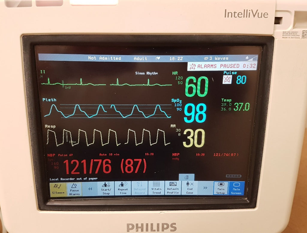 Philips IntelliVue MP5 Patient Monitor (No battery)