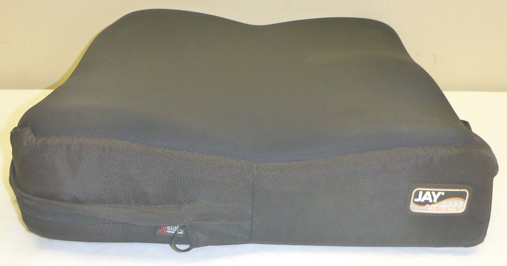 Jay Union Wheelchair Cushion Size 18x18" W/Cover Good Condition