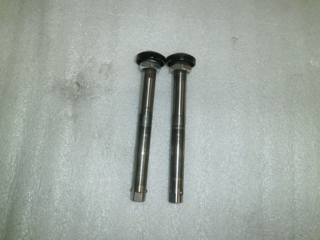 LOT OF 2 QUICKIE IRIS WHEELS PRIMO POWER EXPRESS 62-203 W/ AXLE AS PICTURES