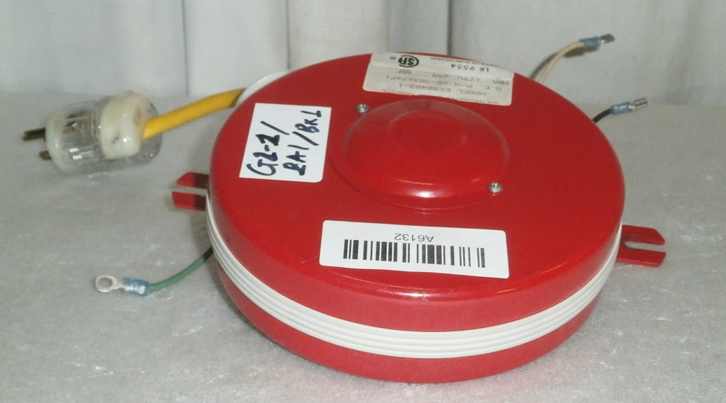 GE AMX-4 Cord Reel PN: 46-303474P1 Ametek Model D200463-1