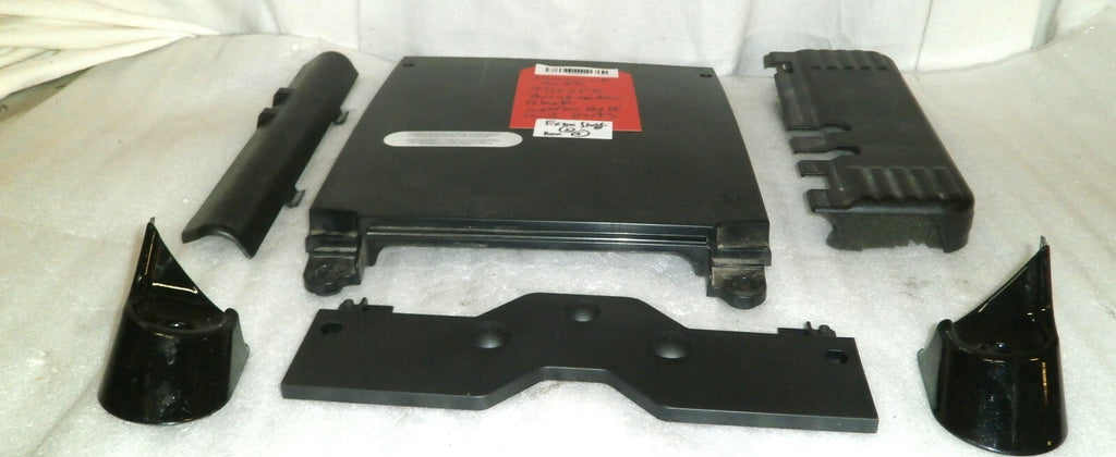 SET OF SHROUD CENTER BLACK BASE AND PARTS FOR INVACARE 2022 TDX-SPII WHEELCHAIR