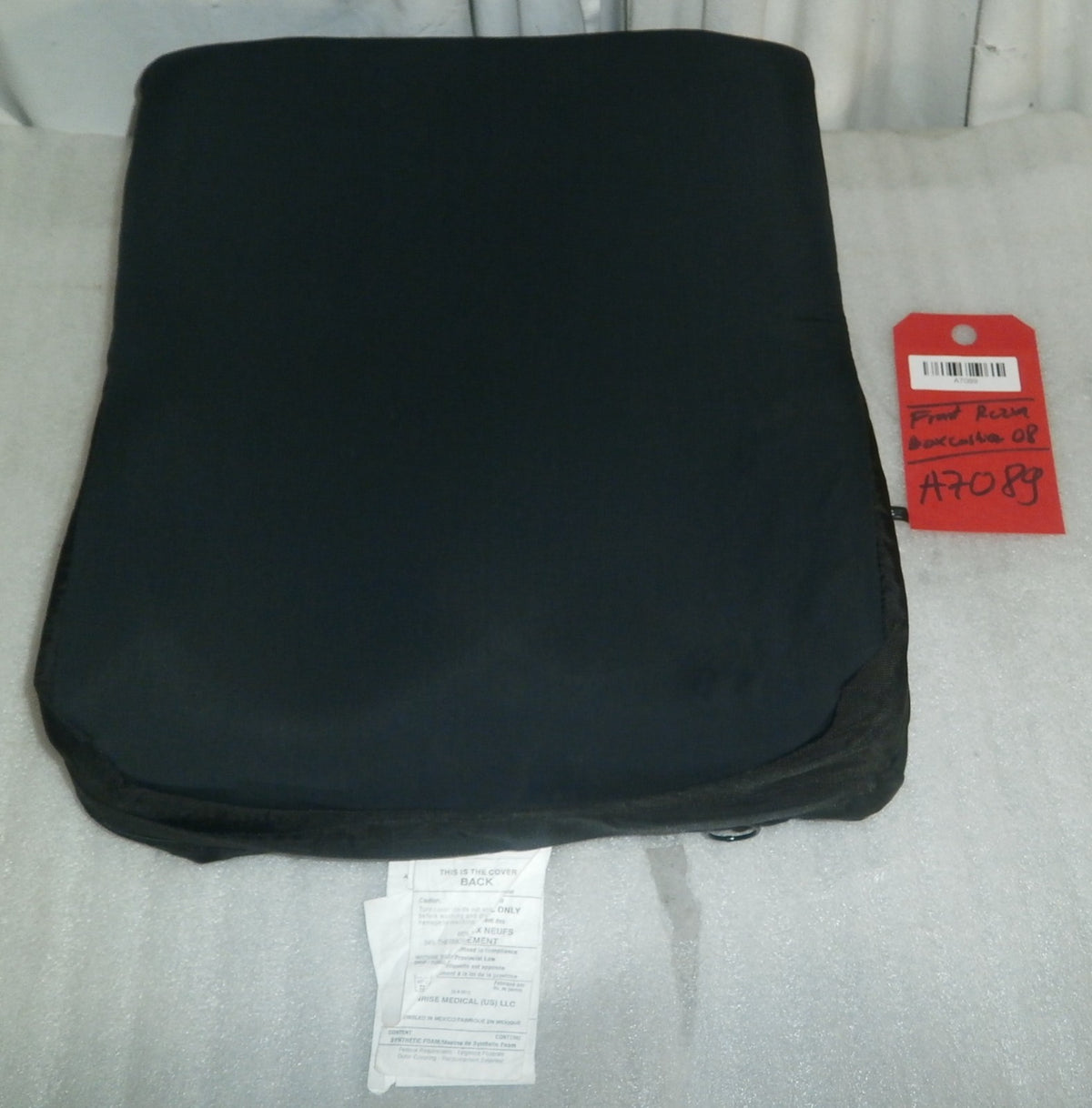 Wheelchair Jay Union Cushion 119751-017 Size 15 x 19 X 4.5" W/ COVER GOOD CONDI
