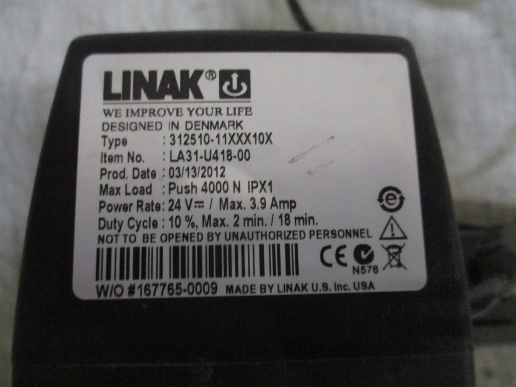 LINAK ACTUATOR LA31-U418-00 312510