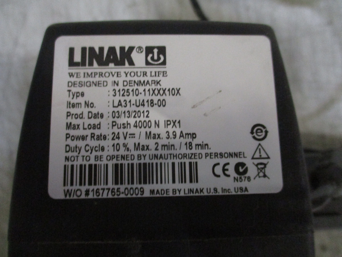 LINAK ACTUATOR LA31-U418-00 312510