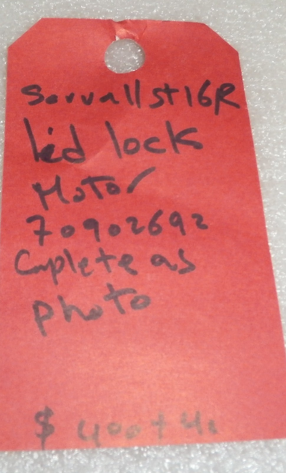 THERMO SORVALL ST16R LID LOCK MOTOR 70902692