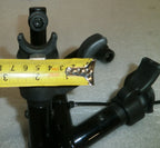 SET OF 2 WHEELCHAIR FOOT REST FRAMES DIMENSION AS PHOTO