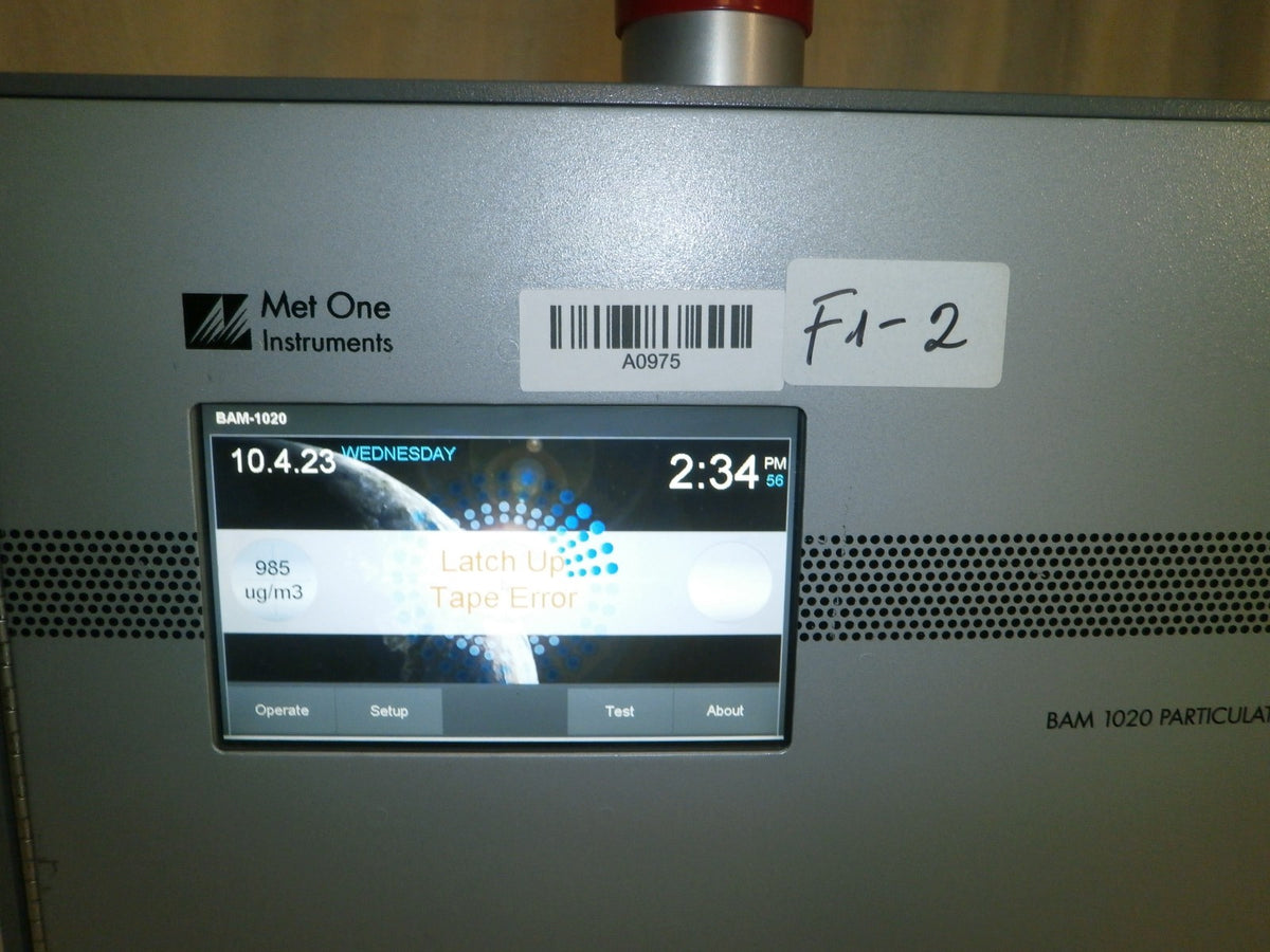 Met One BAM 1020 Touch Screen Continuous Particulate Monitor