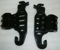 Set of Invacare EasySet Wheelchair Seat Back Mounting Brackets