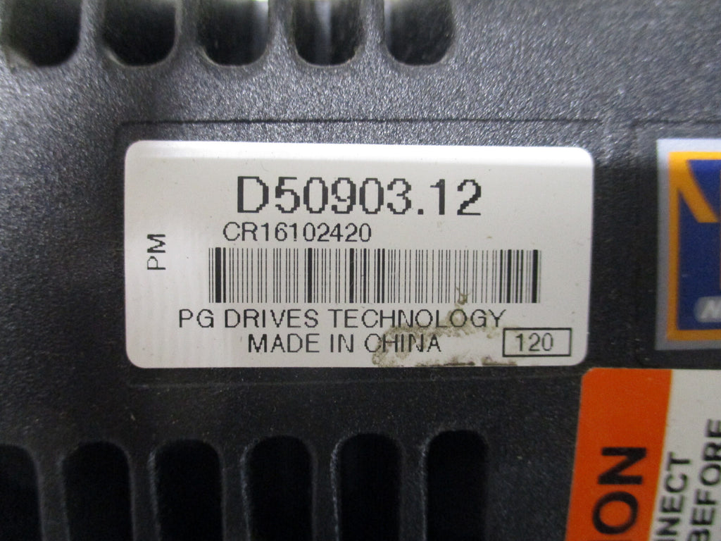 PG R NET CONTROL PG DRIVES D50903.12 USED GOOD CONDITION