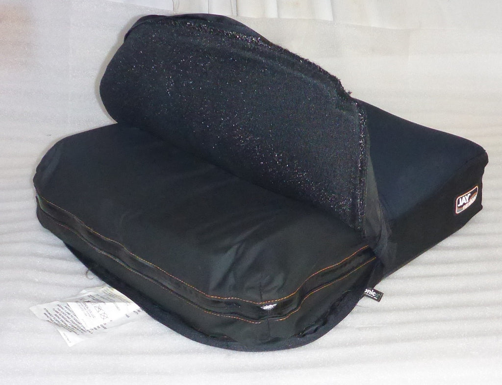 JAY UNION WHEELCHAIR CUSHION 17X18X4 INCH USED GOOD CONDITION