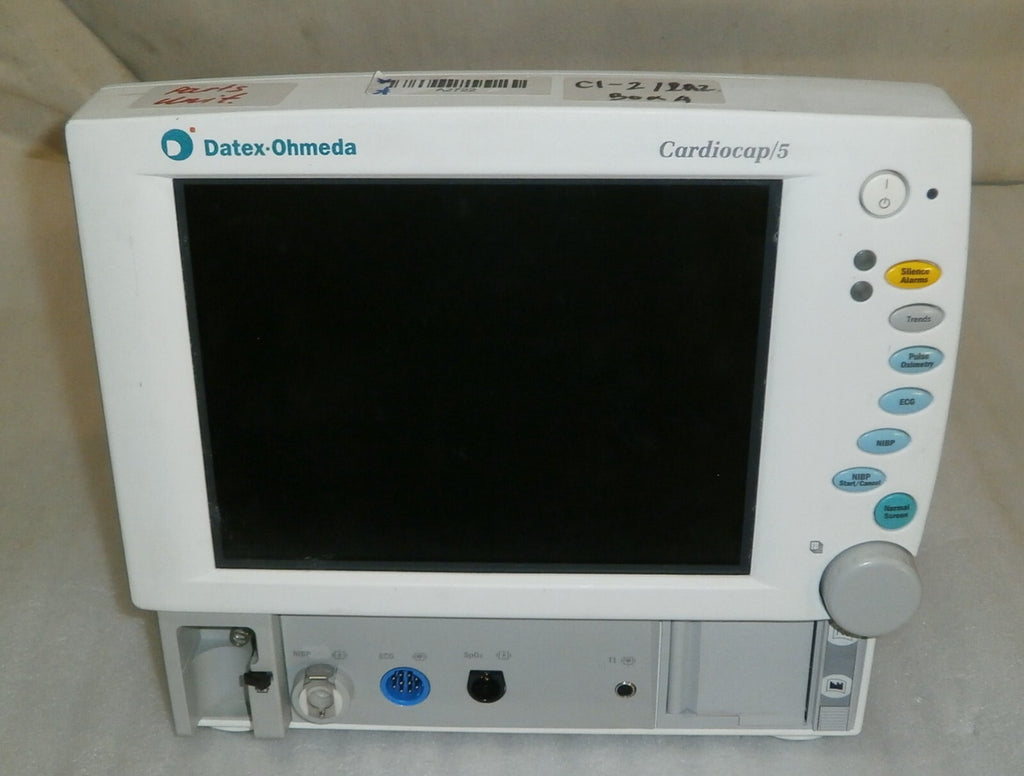 GE Datex-Ohmeda CardioCap 5 Monitor