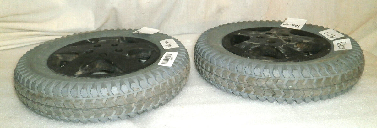 Set of 2 Primo Powertrax J6 Powerchair Wheels 3.00-8/C-2486-5