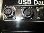 Lot of 19 TE CONNECTIVITY CONNECTOR 206485-1 USED on black panel