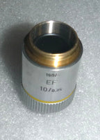 Microscope lens Leitz Wetzlar Germany 519760 160/- EF 10/0.25