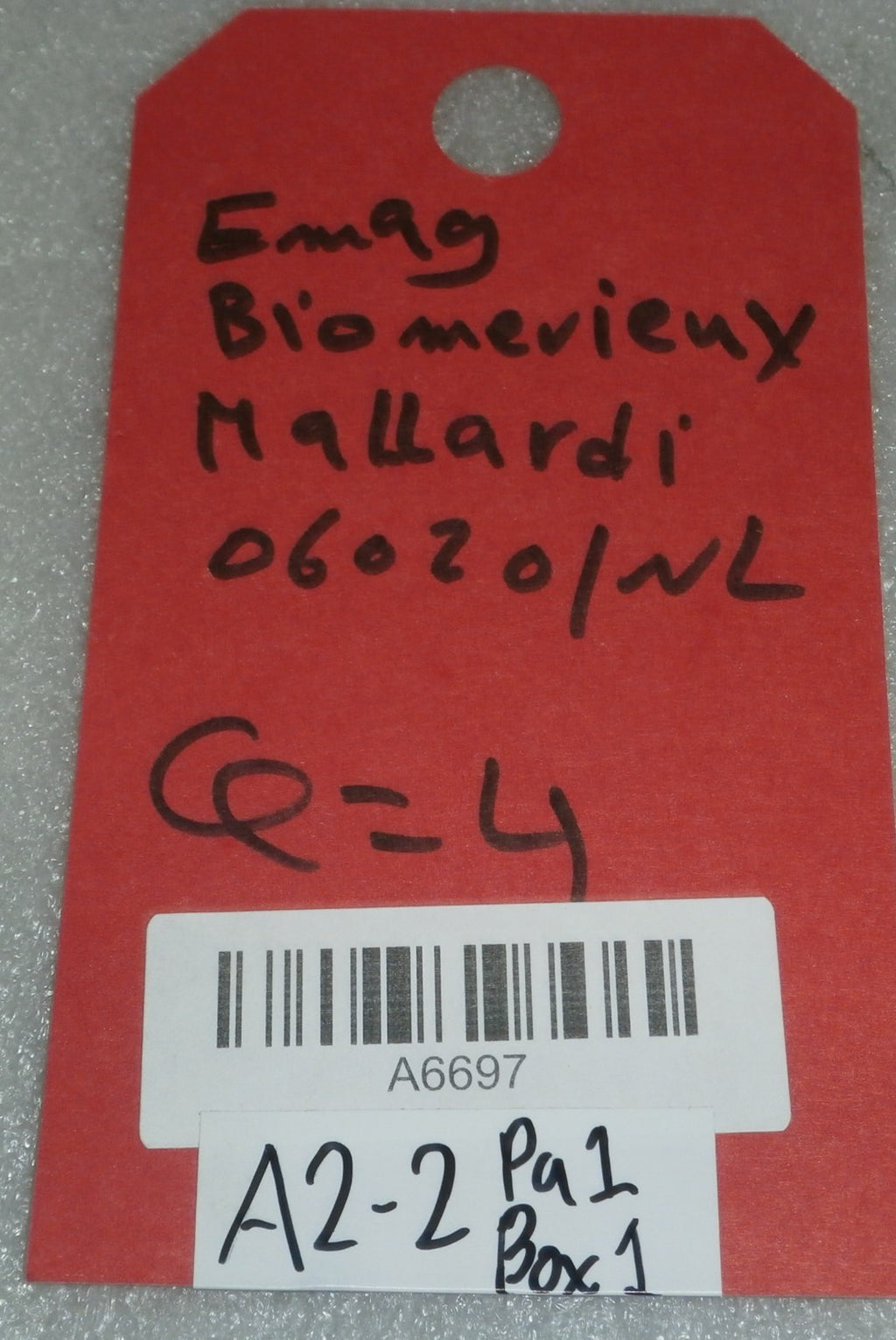 2017 Emag Biomerieux Mallardi 06020/NL 11600.06-210/125